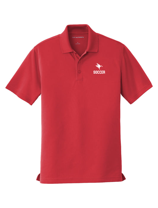 Soccer25 - Unisex Red Polo