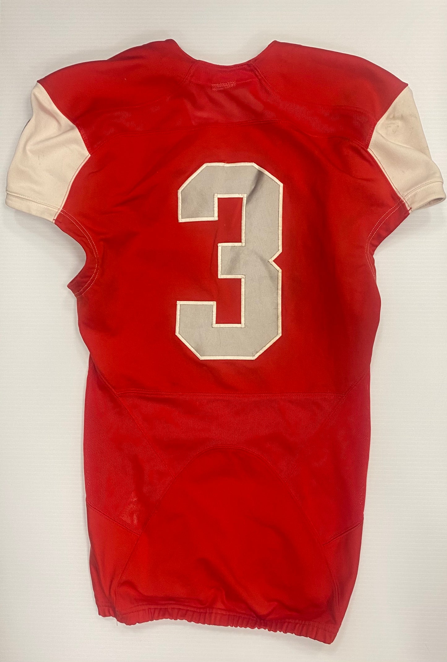 Red St. Michael Original Football Jersey from the first football seasons of STM - Only 1 of each number available