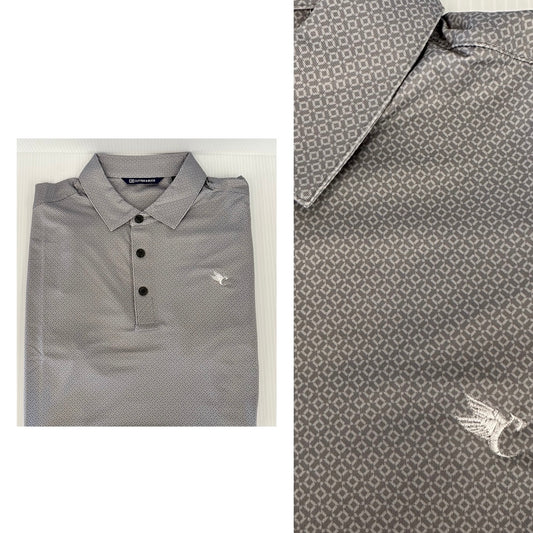 Spirit Store - Mens  Cutter and Buck Polo - Gray Print