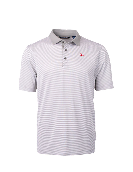 2024 - Polo - Cutter and Buck - Gray Stripe