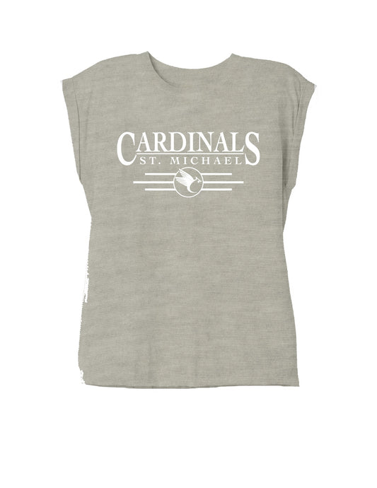 2024 - Tee - Women's muscle - heather gray