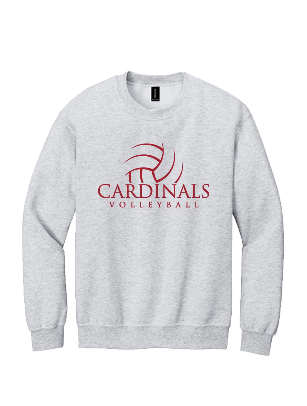 2026 Volleyball Sports Gray Sweatshirt - CAN BE WORN AS SCHOOL OUTERWEAR ON NON MASS DAYS