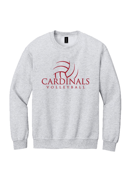 2026 Volleyball Sports Gray Sweatshirt - CAN BE WORN AS SCHOOL OUTERWEAR ON NON MASS DAYS