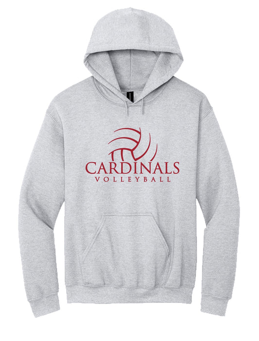 2026 Volleyball Gray Hoodie - CANNOT BE WORN AS SCHOOL OUTERWEAR