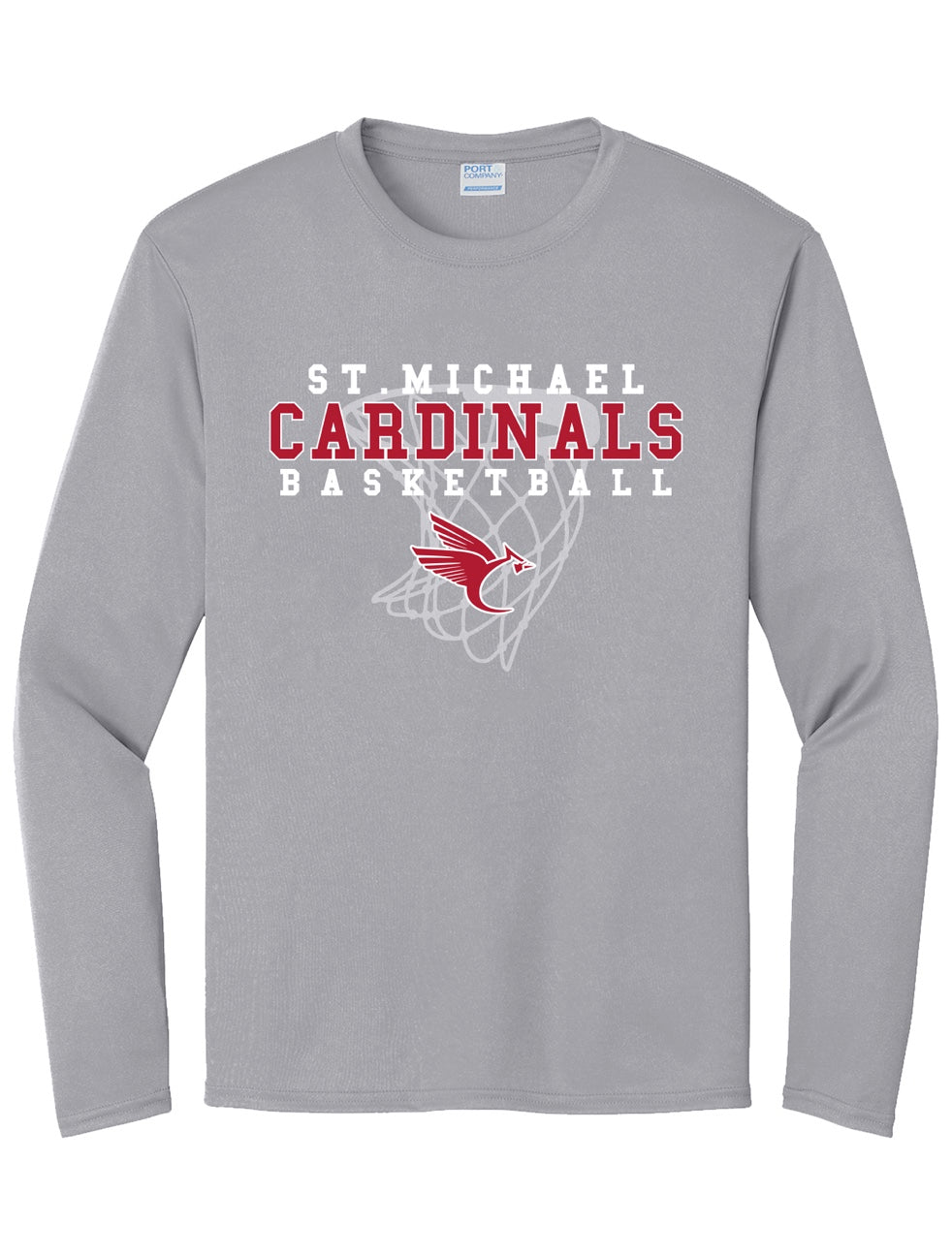 Basketball - Long Sleeve Tee Shirt - Cotton Or Drifit