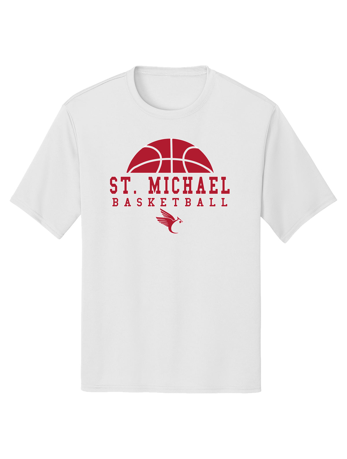 2026 Basketball White Fan Shirt - Cotton Or Drifit