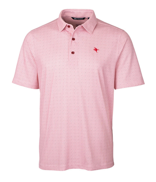 Spirit Store - Mens  Cutter and Buck Polo - Red Print