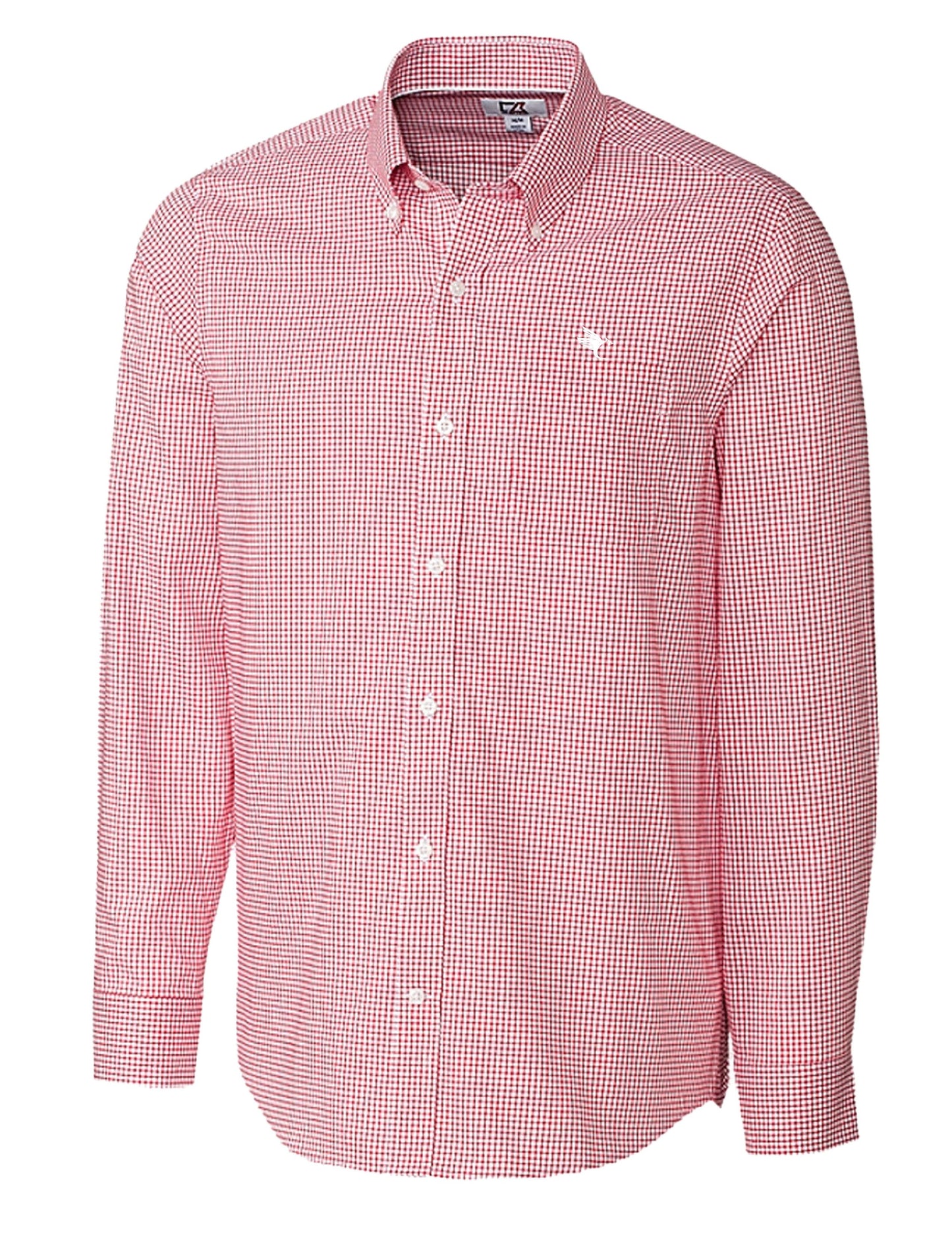 2024 -  Button Down, Mens Long Sleeve - Red Gingham